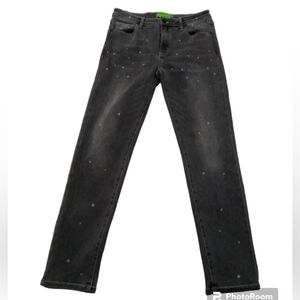 SR VS Sandrine Rose - The Virgin Label Polka Jeans - Grey Black Size 27